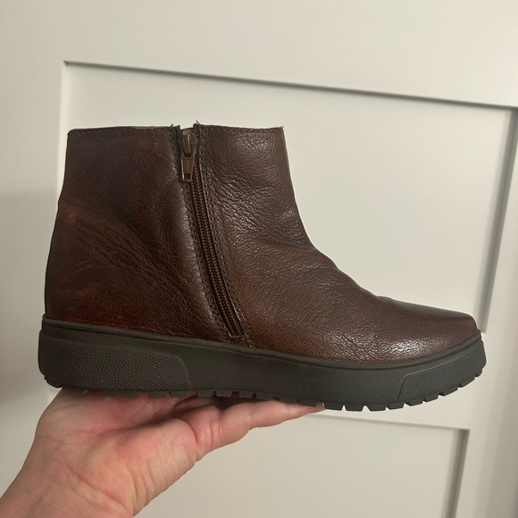 Chelsea Crew Brown London Leather Ankle Boots Size 40 - Picture 8 of 14